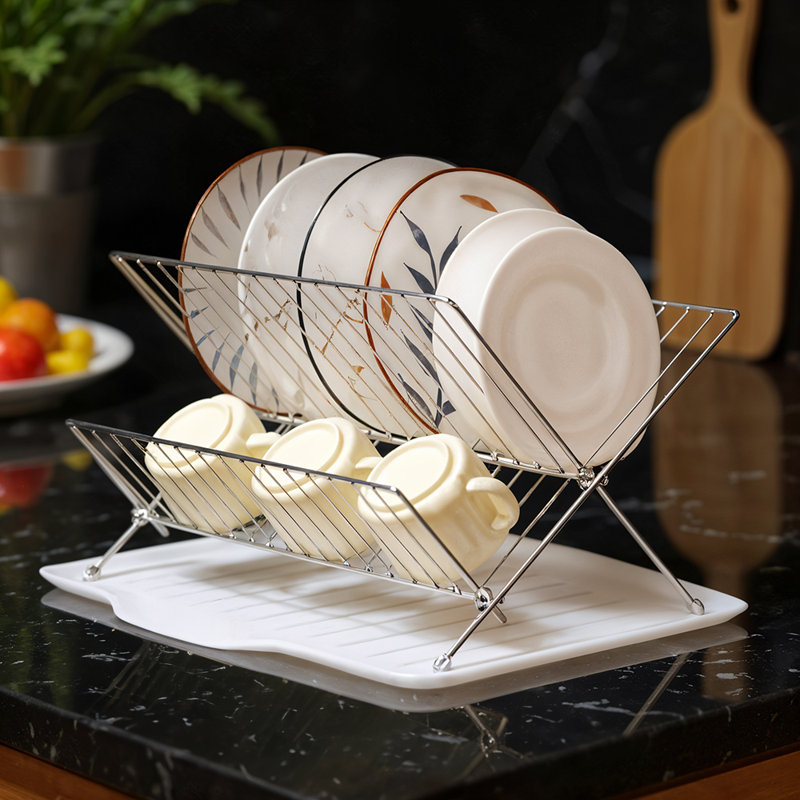 Dish Rack, Grey