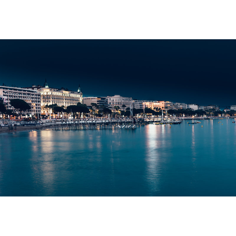 Cannes - Wrapped Canvas Print, 30cm H x 46cm W x 3.8cm D