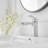 Single-handle Bathroom Faucet with Drain Assembly-86866322