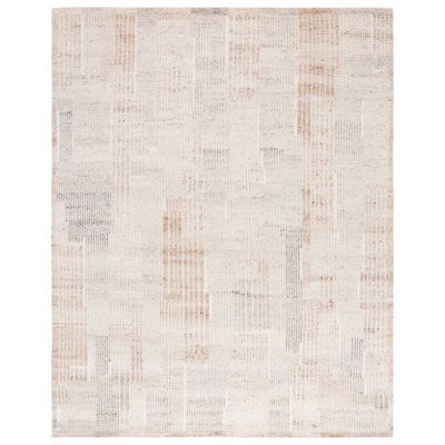 Micala Hand Knotted Wool Abstract Rug
