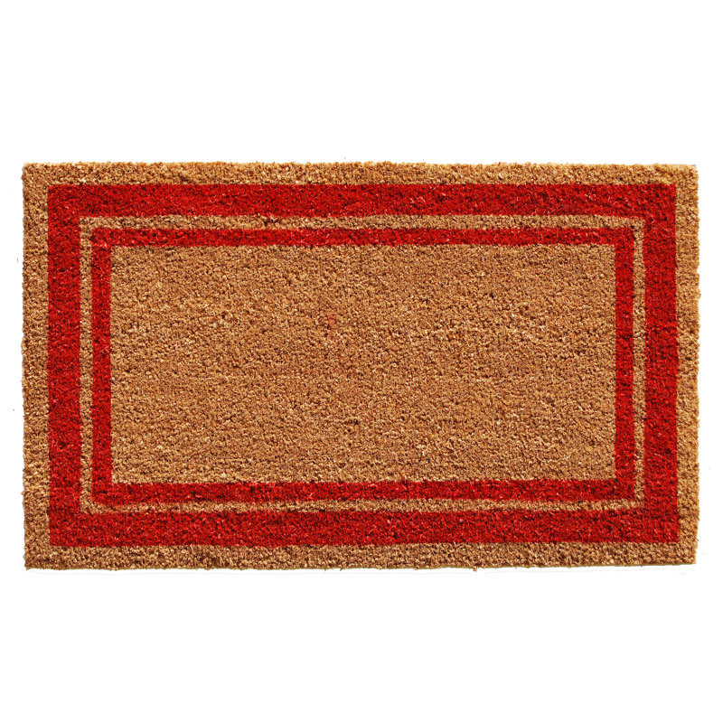 Tapis d'entrée antidérapant Mariah, 1 pi 6 po x 2 pi 6 po, Vert