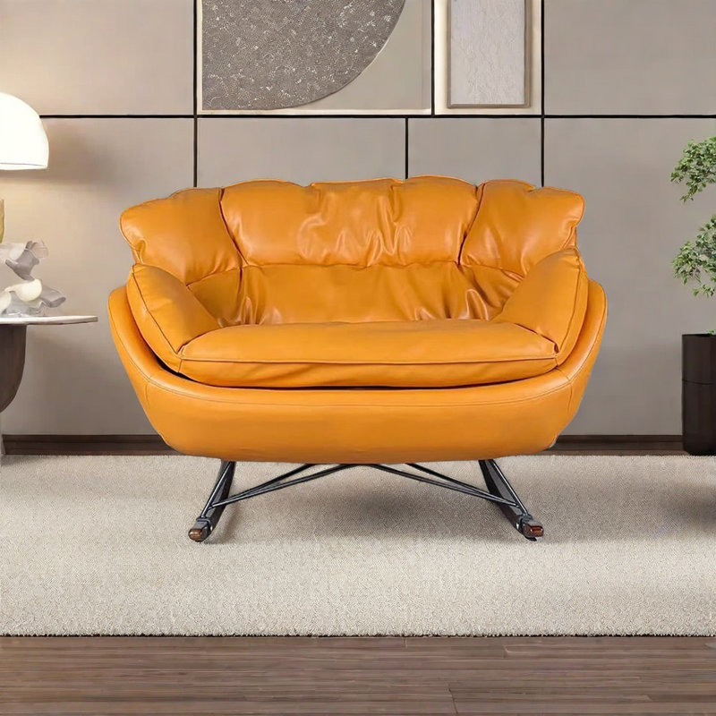 Fauteuil berçant, Orange