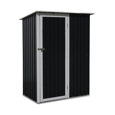 Alaiia 4.7 ft. W x 3.1 ft. D Metal Flat Garden Shed