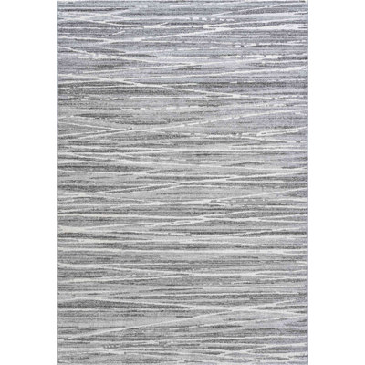 Dametrice Striped Area Rug
