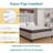 10 Inch Medium Firm Quilted Hybrid Twin Mattress With Moisture-Wicking Cover And High-Density Gel Memory Foam For Ultimate Comfort In A Box-1575442372