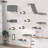 10-Piece Wall-Mounted Cat Tree Set In Gray