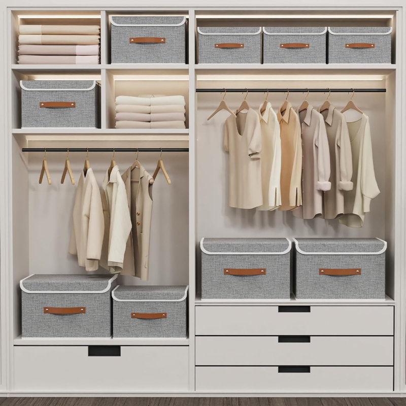 Brayden Studio Bin, Grey