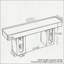 Console avec prise et tablettes réglables-129490198-129490199