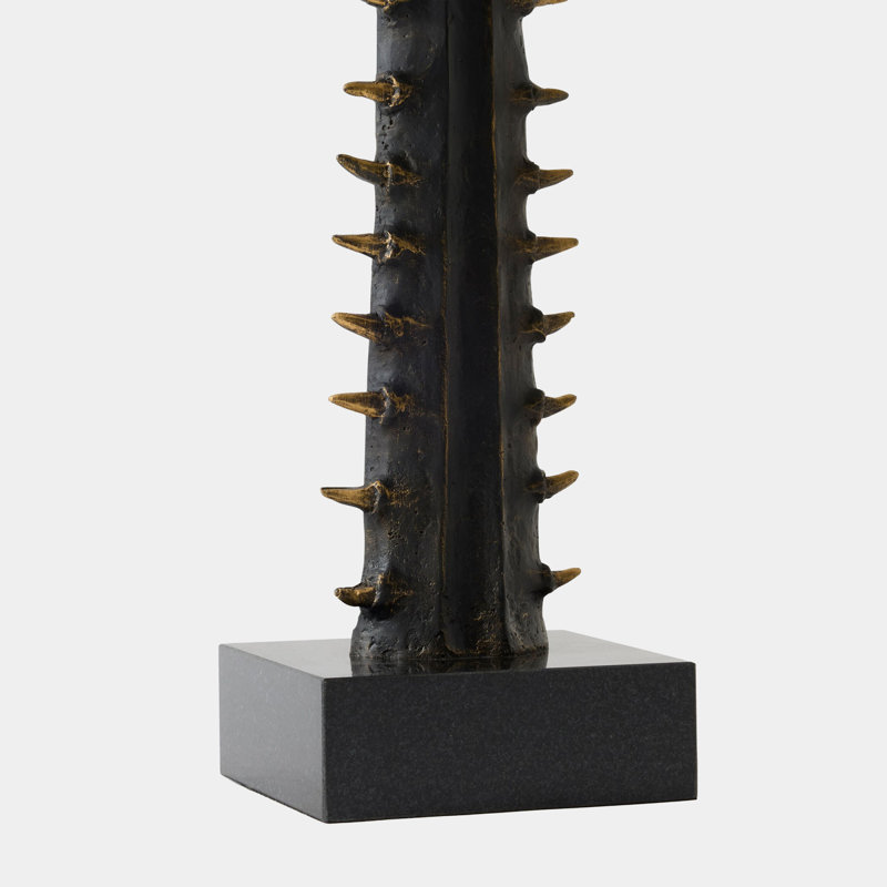 Lampe en dents de scie - bronze