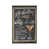 White Floater Framed