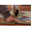 Tapis vert vert Kazak