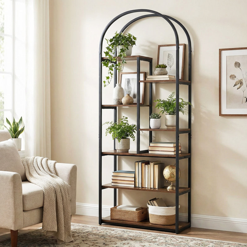 181.5cm H x 70cm W Metal Bookcase