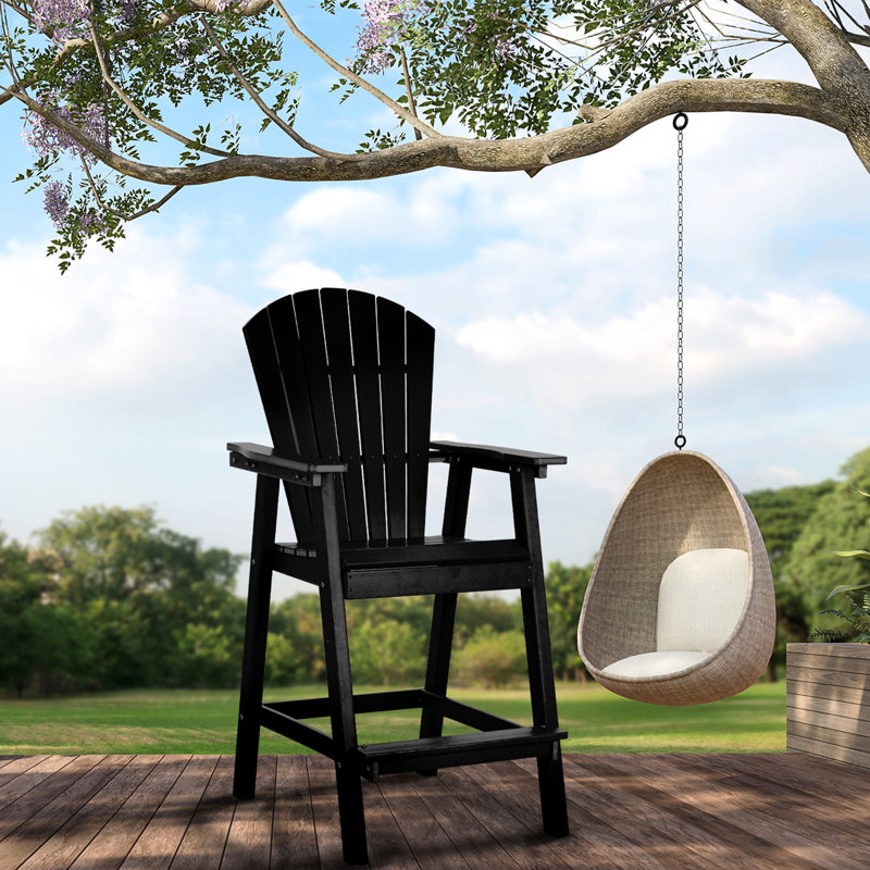 Chaise Adirondack en plastique Pranzal