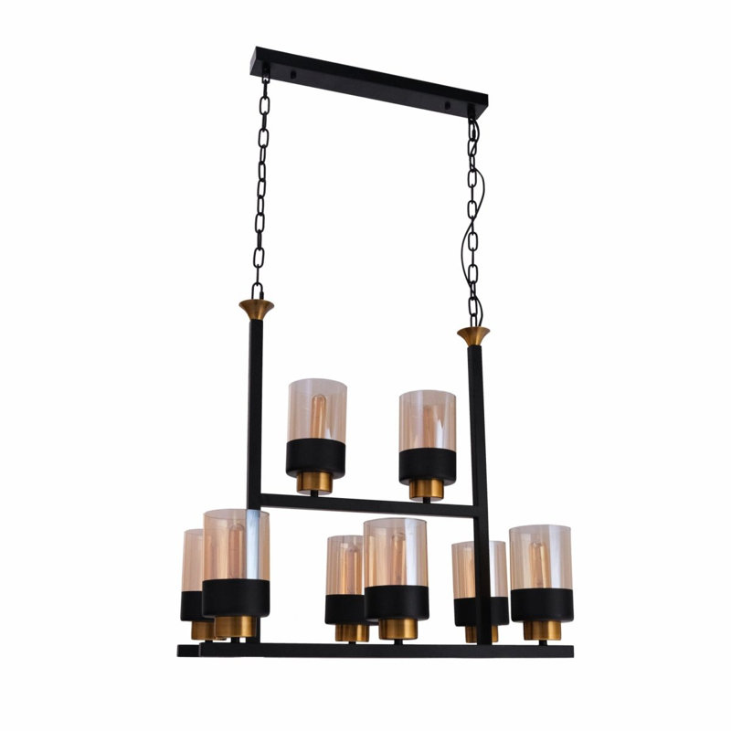 Anzie 8 - Light Kitchen Island Chandelier