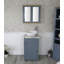 Slimline 515mm Free-standing Cloakroom Vanity Unit-838814544-838814548