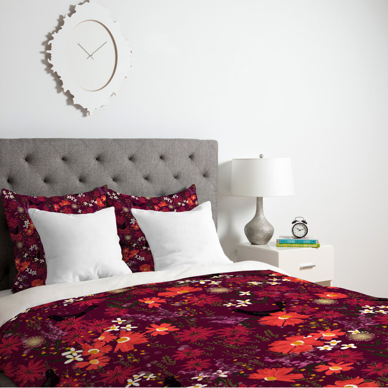 Housse de couette Blackbird, Housse de couette pour très grand lit