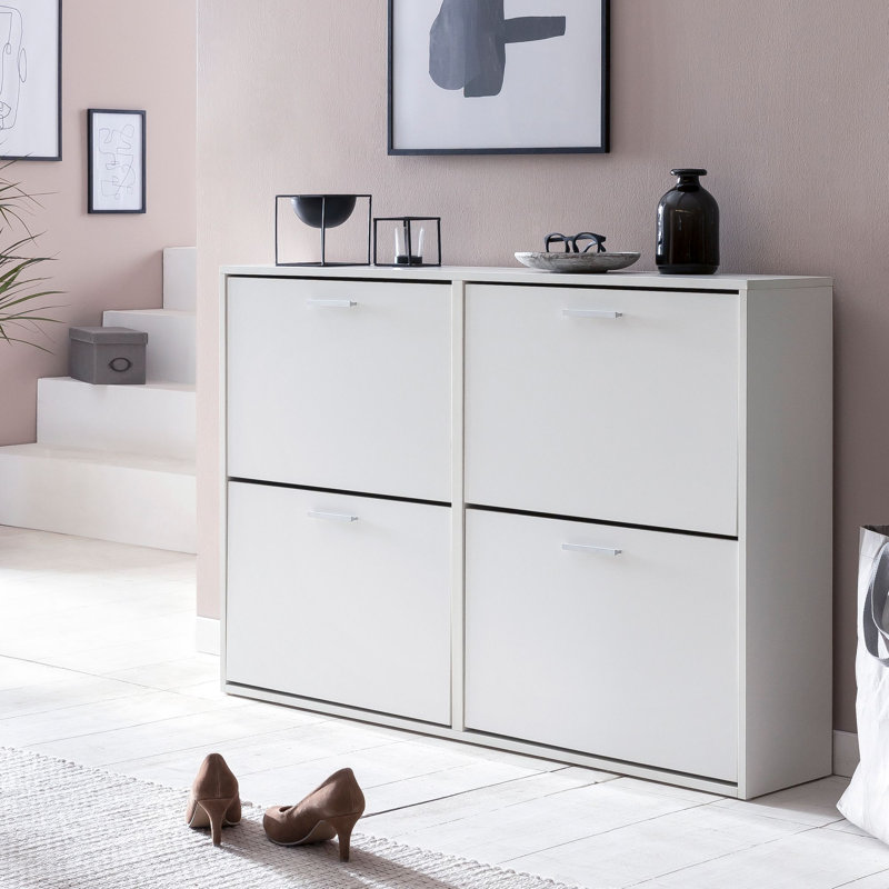 24 Pair Shoe Storage Cabinet