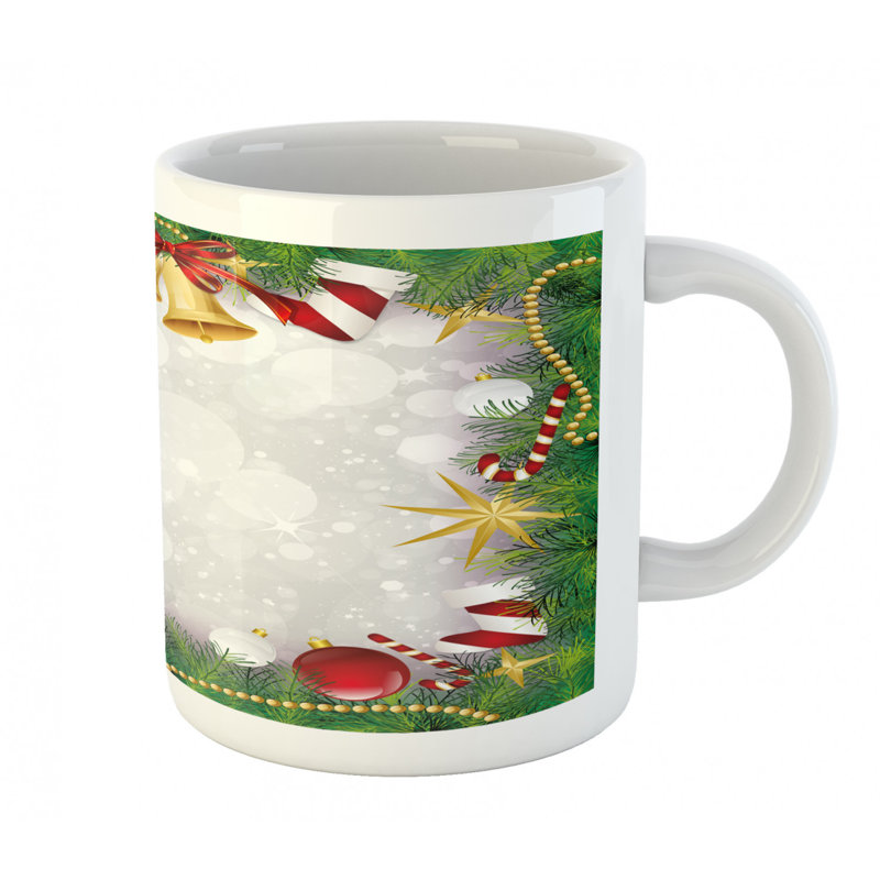 Grande tasse à café xmas réveillon