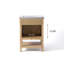 Meuble-lavabo simple 24 po avec plateau en céramique Chazden-444019685-461940886-463235012