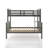 Kearie Twin over Full Standard Bunk Bed-94437183