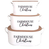 3 Piece Metal Bucket Set (Buckets Sold Separately)