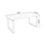 Bureau rectangulaire brun en bois massif-1137979744