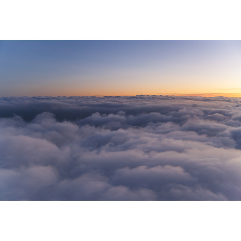 Flying Above The Clouds by Guvendemir - Wrapped Canvas Print, 30cm H x 46cm W