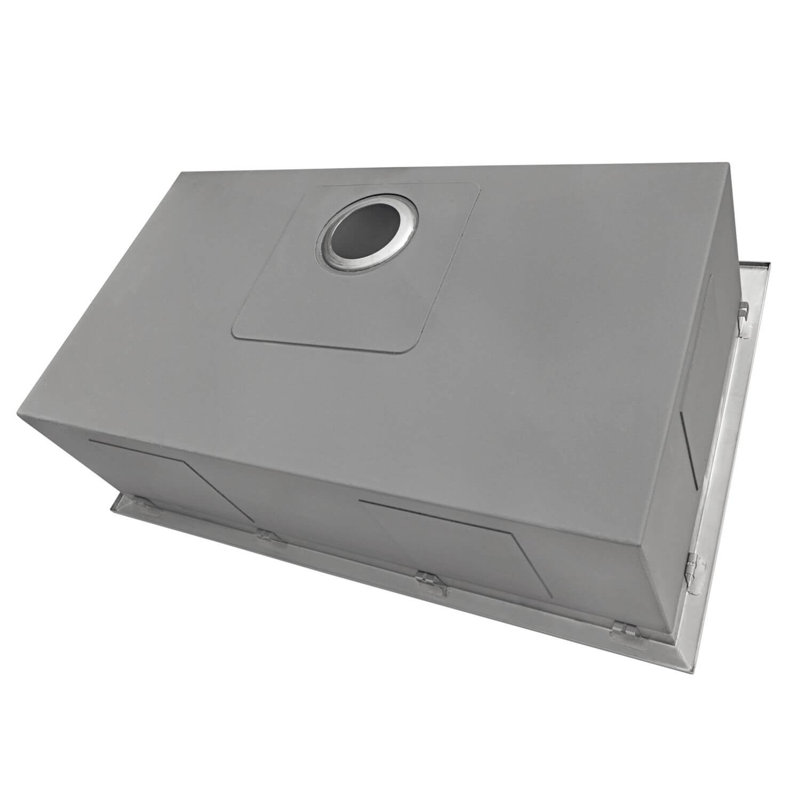 Tirana 28" L x 22" W Drop-In Kitchen Sink with Basket Strainer