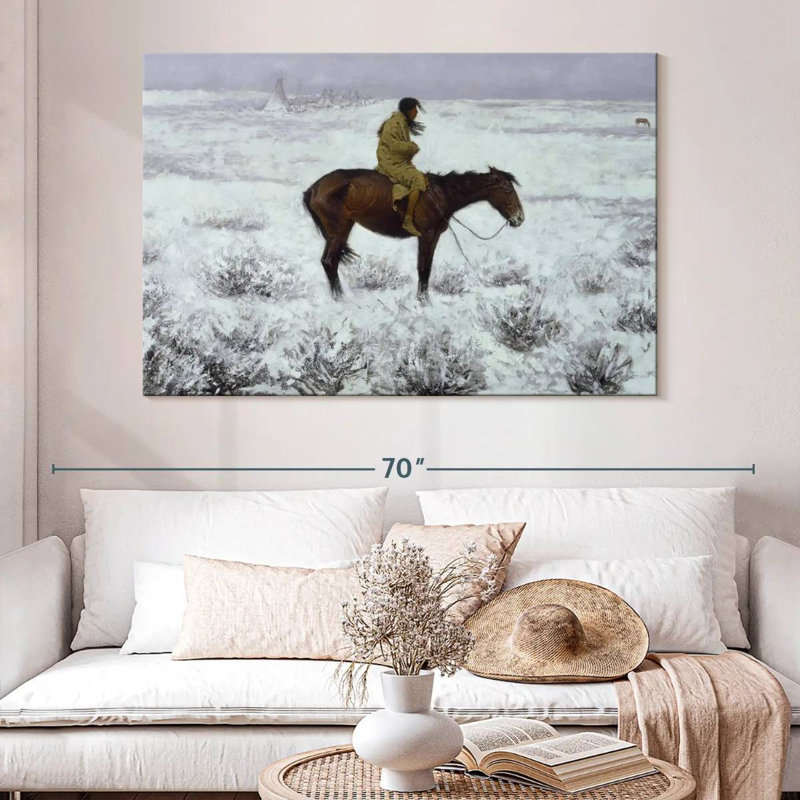 Lelar The Herd Boy, 34" H x 51" W