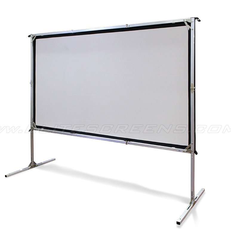 Yard Master 2 Dual Series Portable Folding Frame Projector Screen, 100" Diagonal