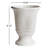 Toddy Classic Italian White Ceramic Beaded Vase