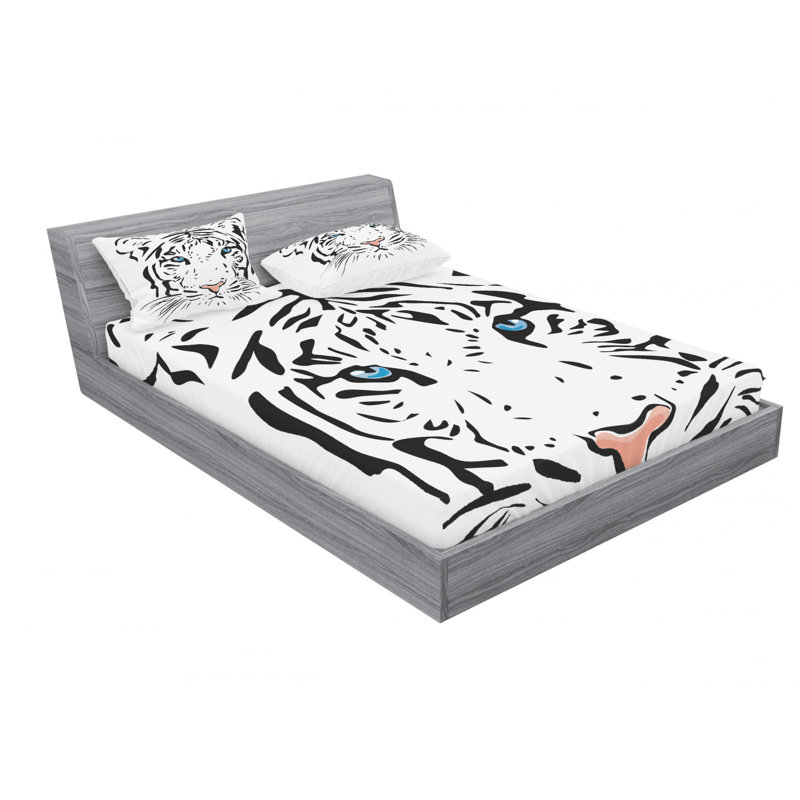 Microfiber Sheet Set, Full/Double Sheet Set with 2 Pillowcases