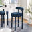 Toulouse Upholstered Velvet Counter Stool-92590967-92590965