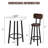 Akillies 2 - Person Four Leg Dining Set-1135776251