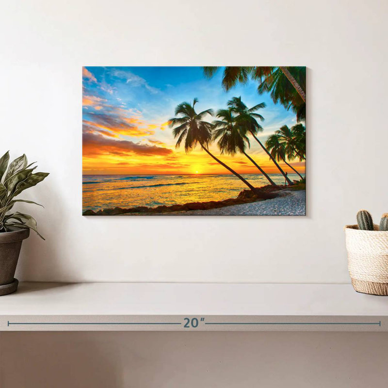 Gillard Quiet Barbados Beach, 8" H x 12" W