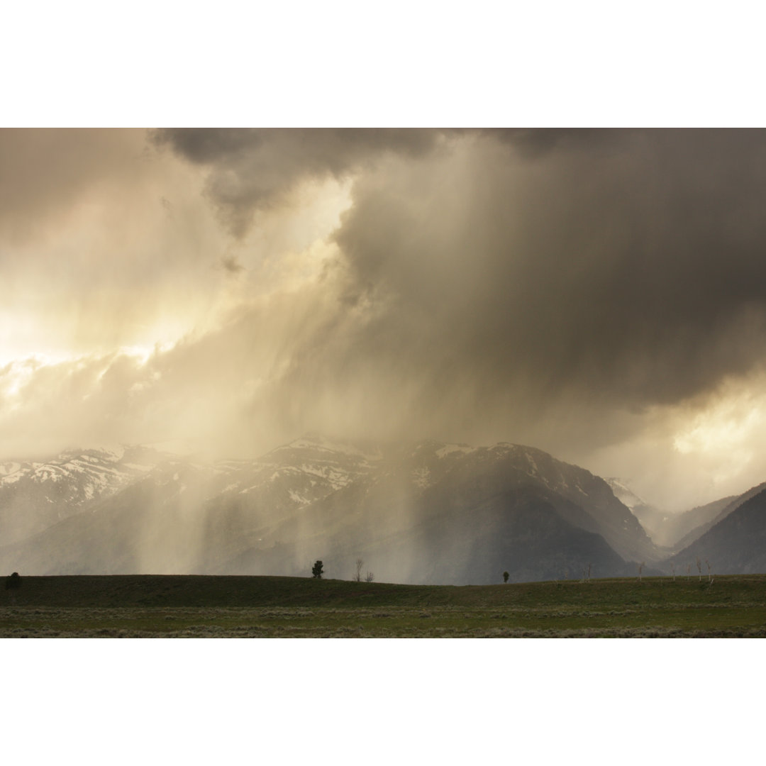 Gewitter Regen Hagel Wolkenlandschaft