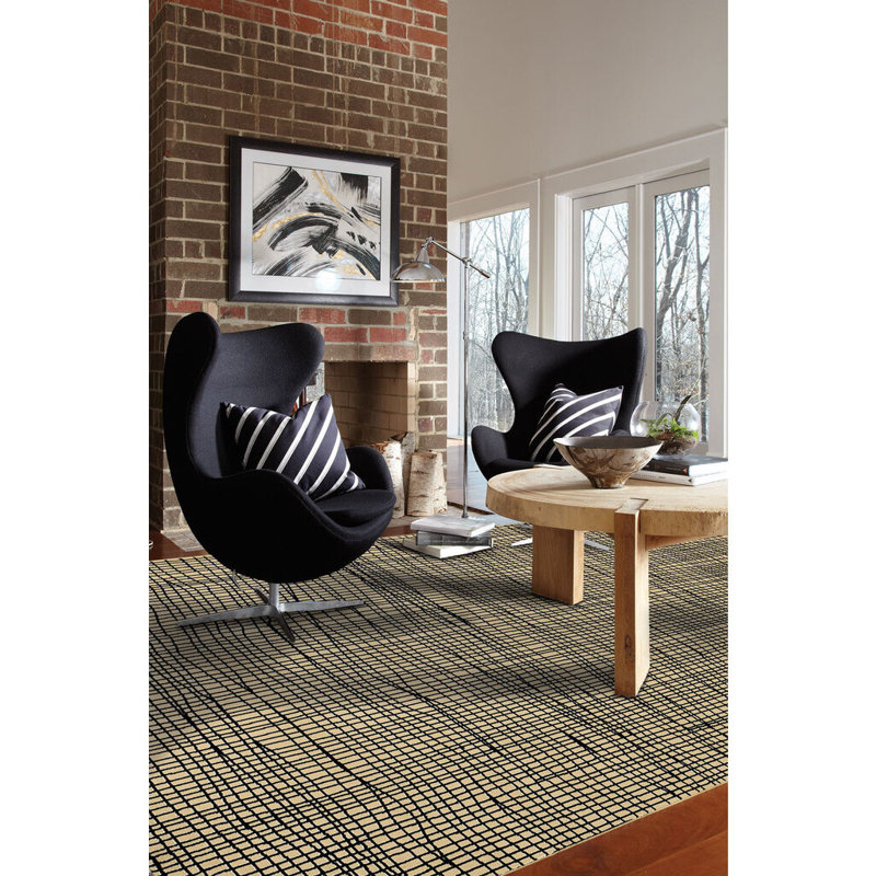 Thielsen Abstract Indoor Rug, Rectangle 9'2" x 12'9"