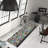 Non-Woven Soft Type Printed Rug with Intricate Floral Design Ideal for Enhancing Any Indoor Living Space-126282729