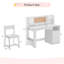 Kids Study Desk With Chair And Tiltable Desktop-147841360