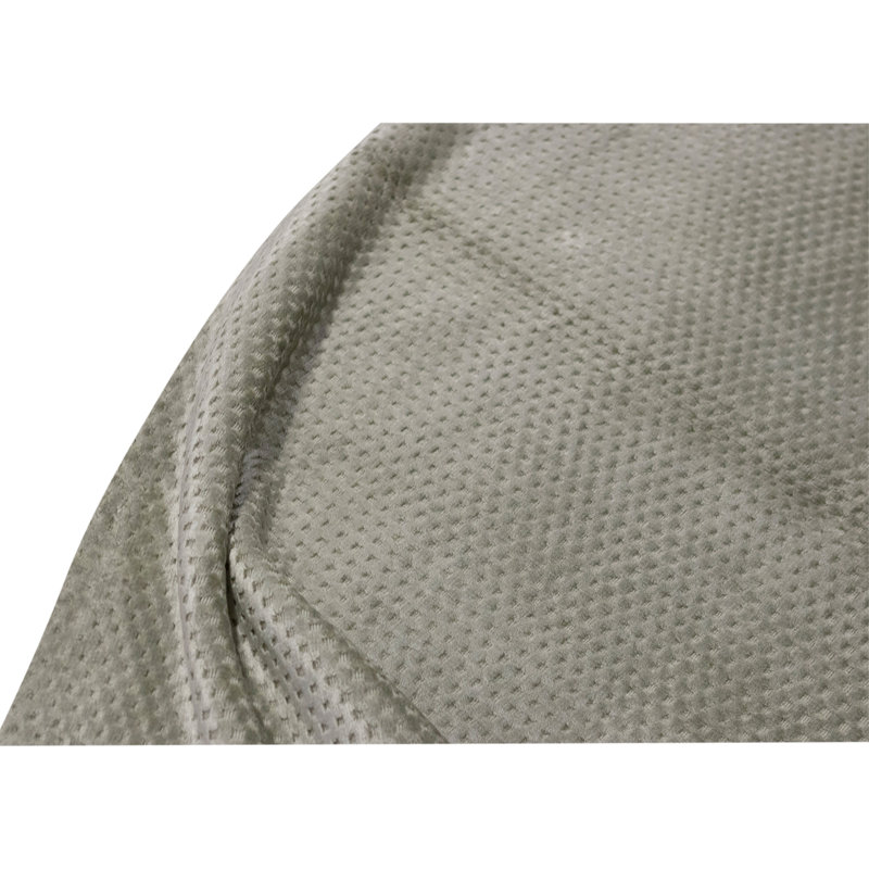 Tapis gris et argent noué à la main de haute qualité