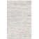 Laureldale Hand Woven Wool/Cotton Abstract Rug in Navy/White