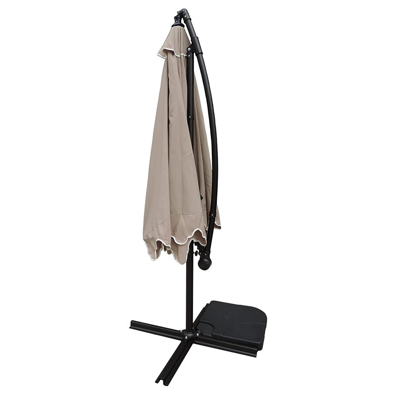 Parasol de marché 10', Brun clair