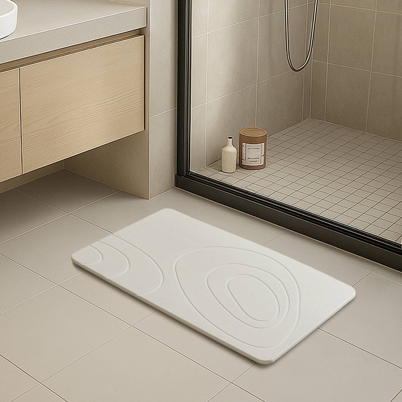 Ensemble de 4 tapis de bain Diatom, Soft Snow