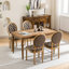 French Style Wood Frame Dining Chair Set Of 2-546199953