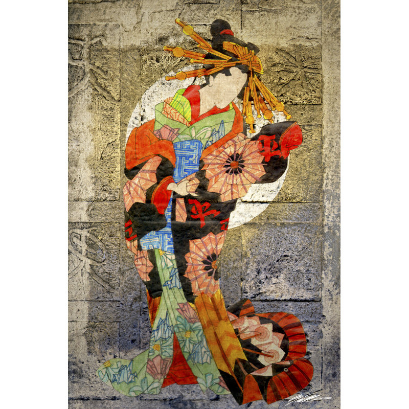 Entertainer I - Graphic Art, Wrapped Canvas, 30 cm H x 20 cm W
