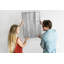 Wooden Planks Magnetic Wall Mounted Dry Erase Board
