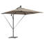 Umbrella with LED Strip Lights Polyester and Aluminium Outdoor Parasol-1633500817-1633500816