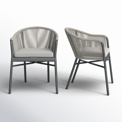 Domenica Aluminum Patio Armchair