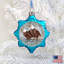 Keepsake 2'' Handmade Glass Holiday Shaped Ornament