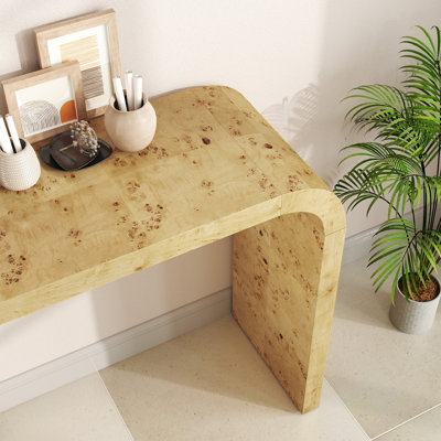 Wood Console Table Unique Natural Wood Grain